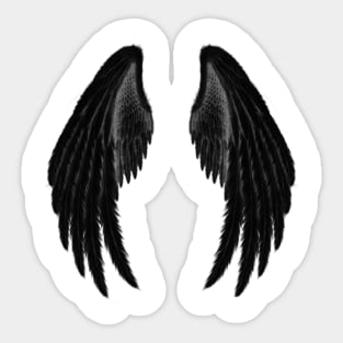 devil wings Sticker